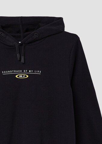 Sweat s.Oliver en noir