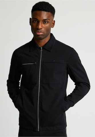 Alessandro Zavetti - Chaqueta de entretiempo 'Vicario' en negro: frente