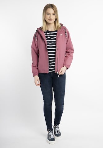 Schmuddelwedda Weatherproof jacket 'Halee' in Pink