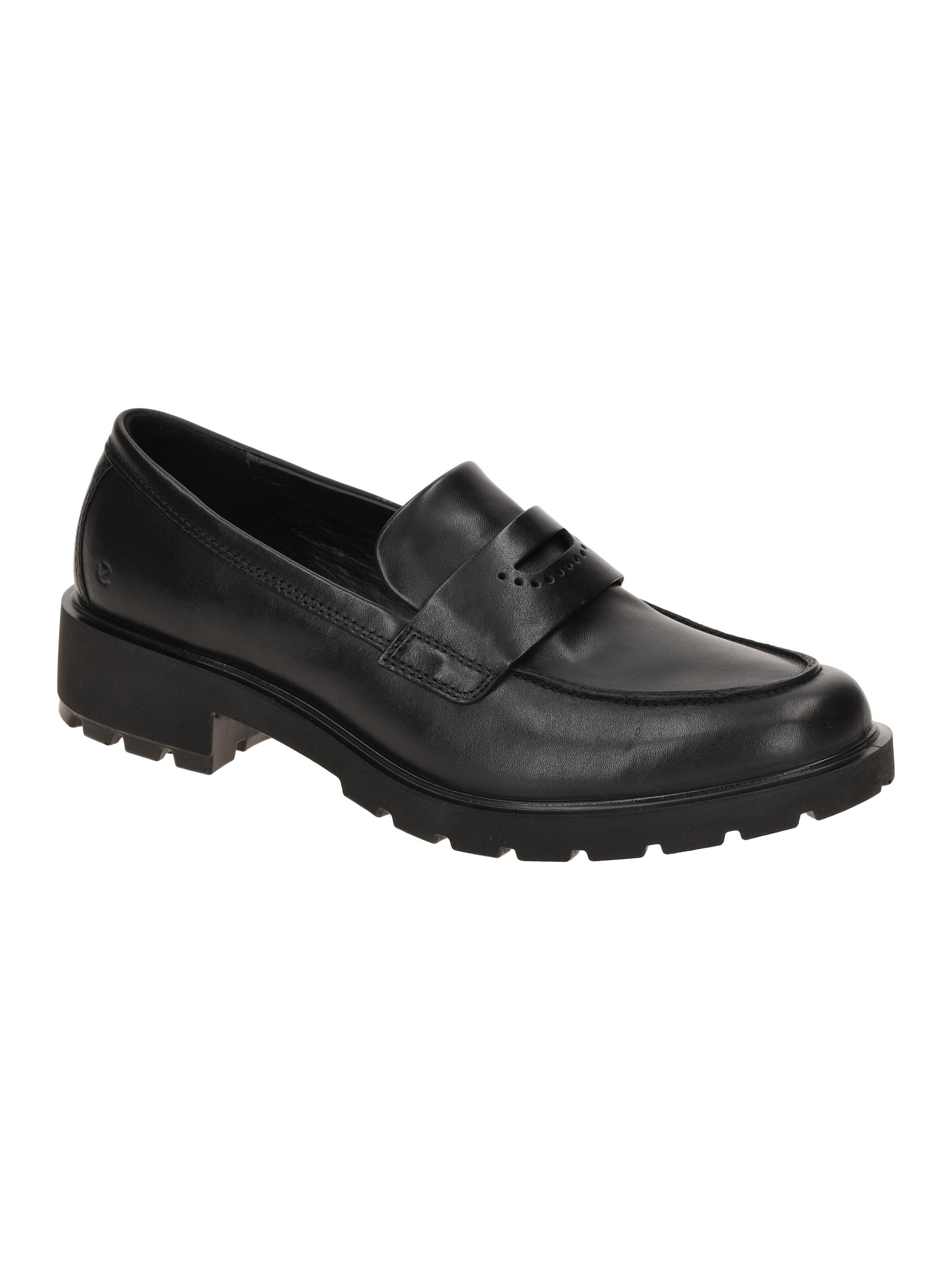 ECCO Slippers in Black: front