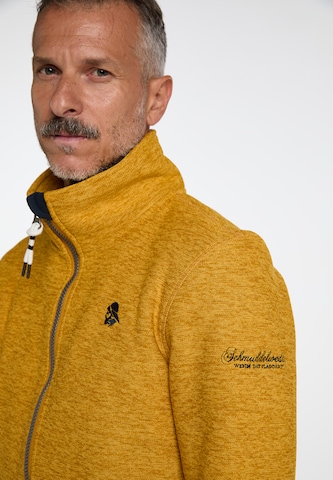 Veste en polaire Schmuddelwedda en jaune