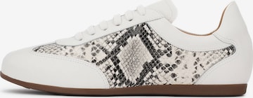 Sneaker low de la Kazar pe alb: față