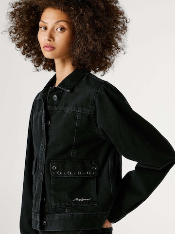 Pepe Jeans Tussenjas 'SUNNY BLK' in Zwart