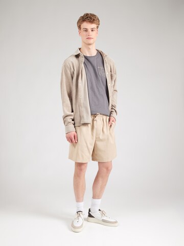 Derbe Shirt 'Tea' in Grey