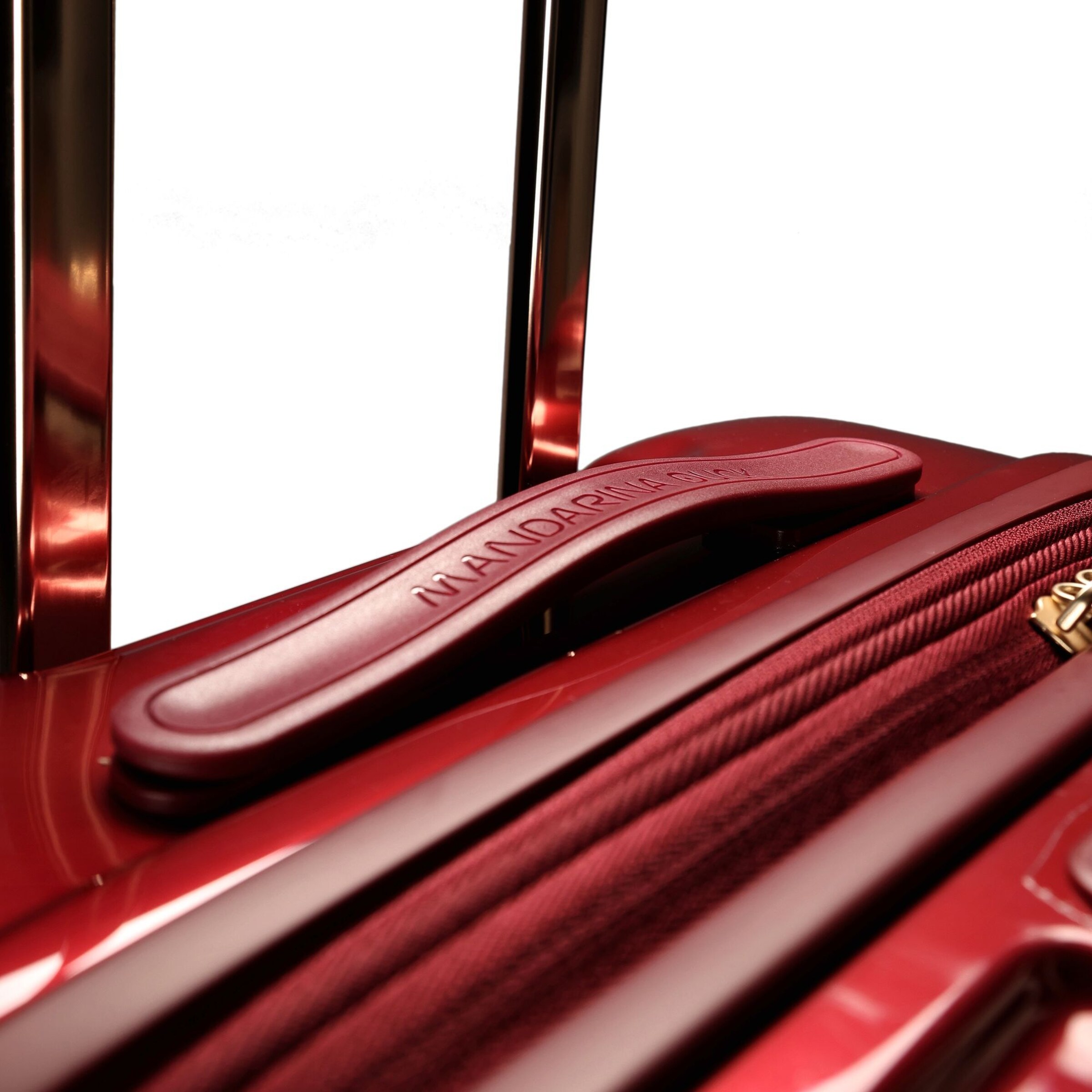 MANDARINA DUCK Trolley 'Logoduck + Metal' in Rood