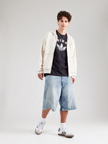 Tricou 'GRFX' de la ADIDAS ORIGINALS pe negru
