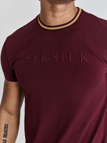 SikSilk Shirt in Rot