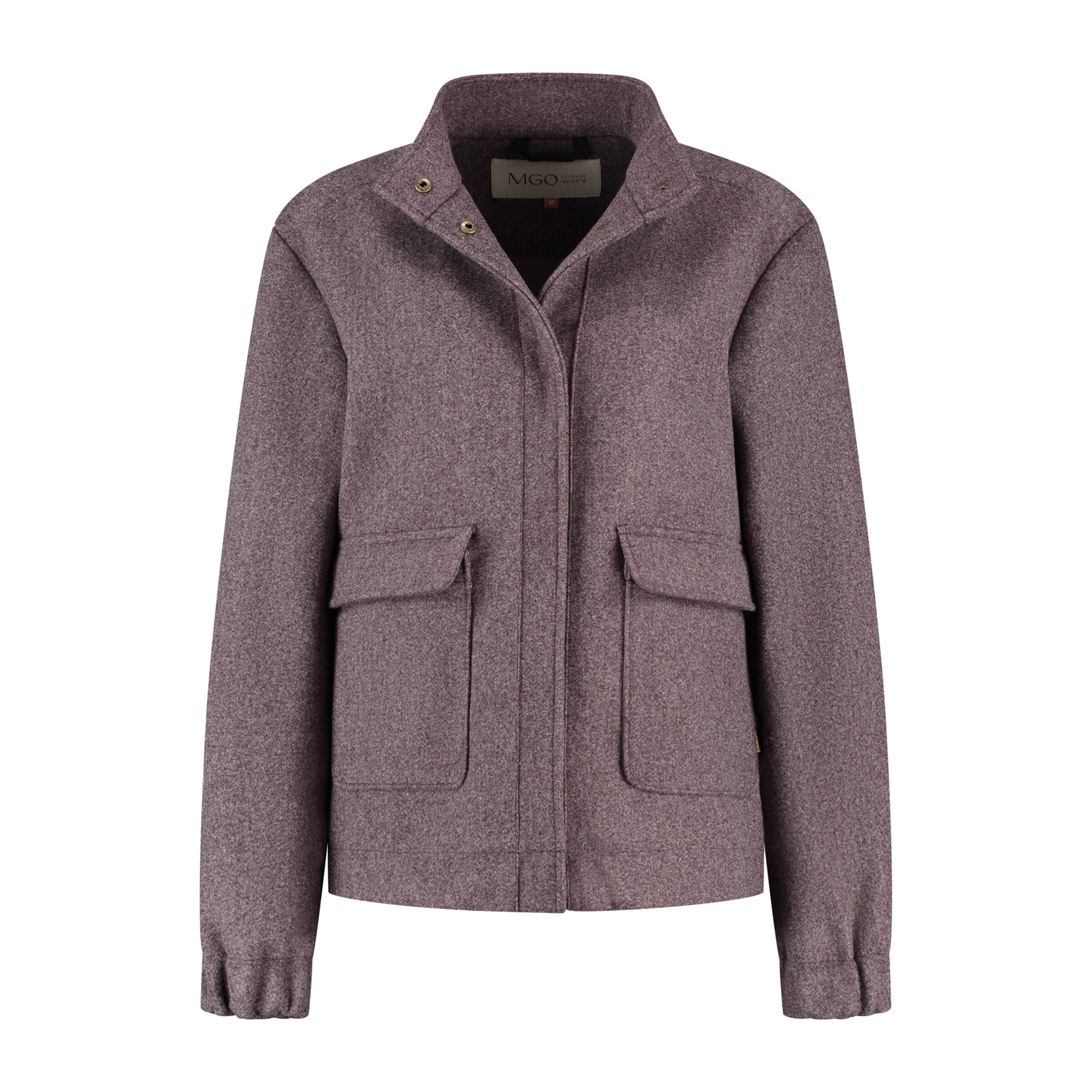 MGO Jacke 'Caro' in Lila: Vorderseite