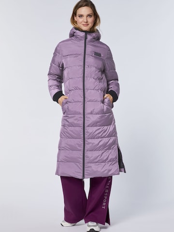 Jette Sport Winter Coat in Purple: front