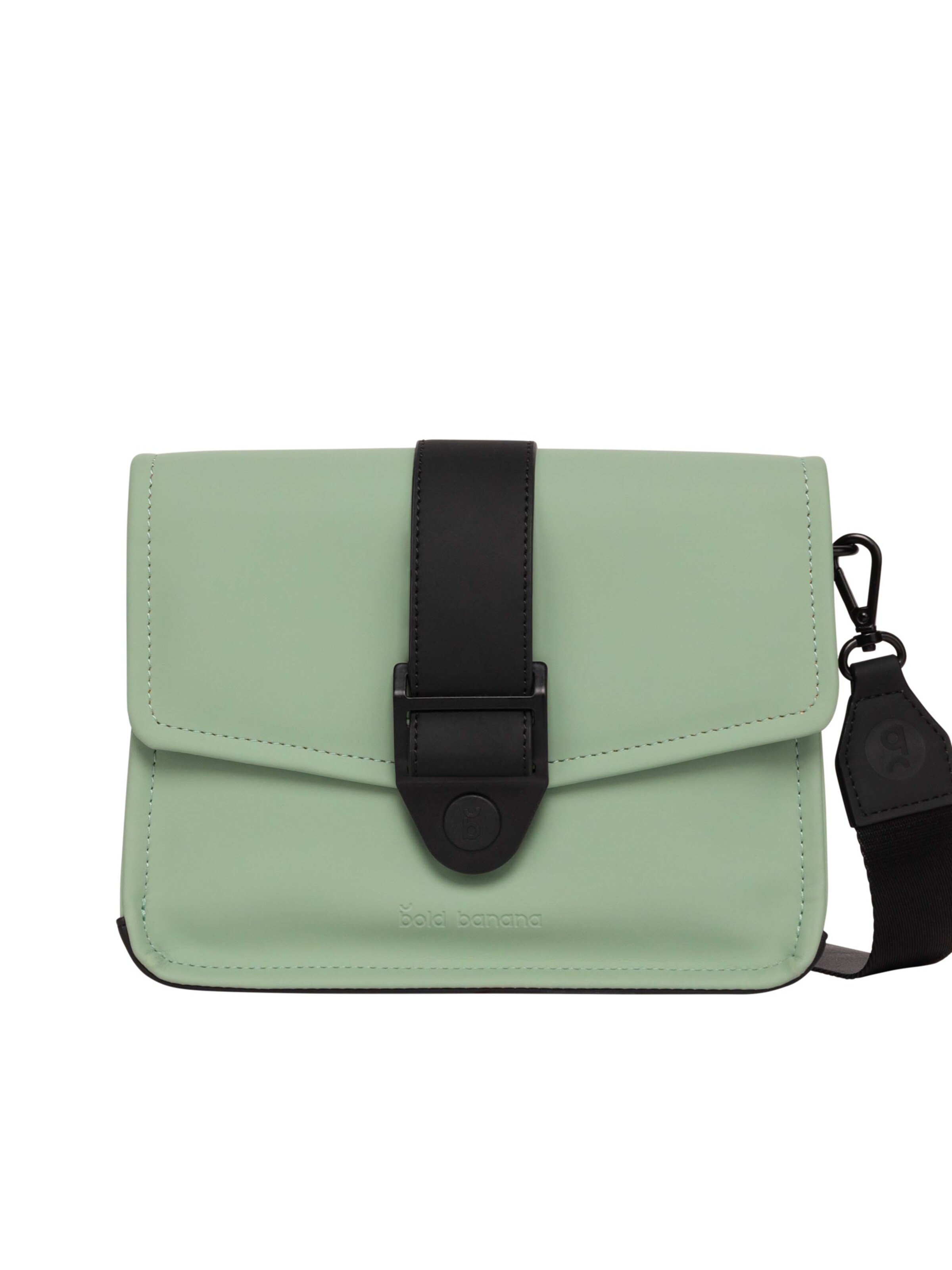 Bold Banana Handbag in Green: front