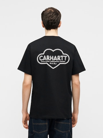 Carhartt WIP - Camiseta en negro: frente