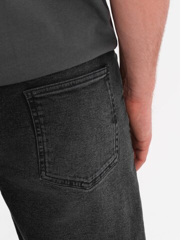 Ombre regular Jeans i sort