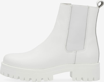 COX Chelsea Boots in White: front