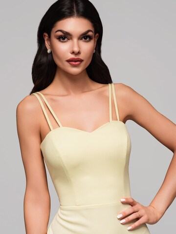Ombre Evening dress in Yellow