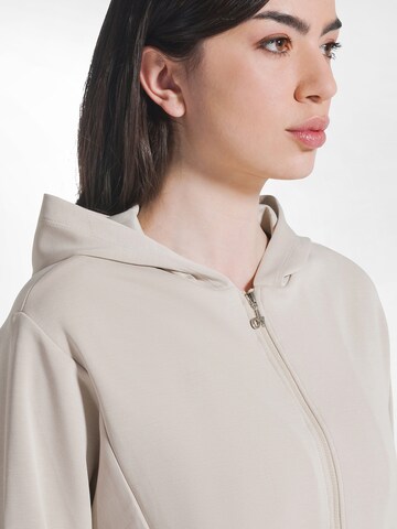 DEHA Sweatjacke in Beige
