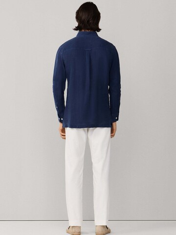 Coupe regular Chemise 'Heritage' Hackett London en bleu