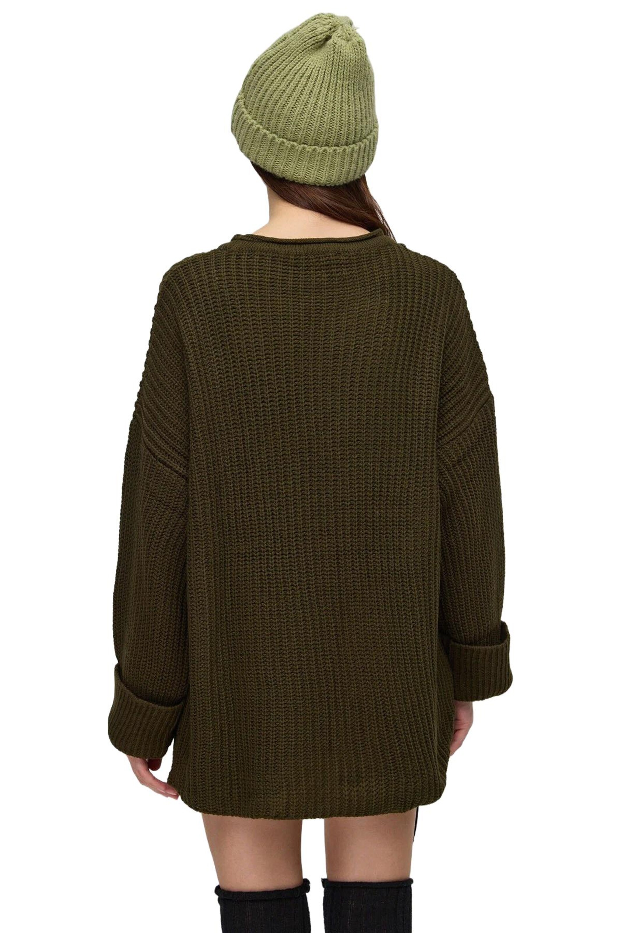 No Matter What Oversized sweater in Green