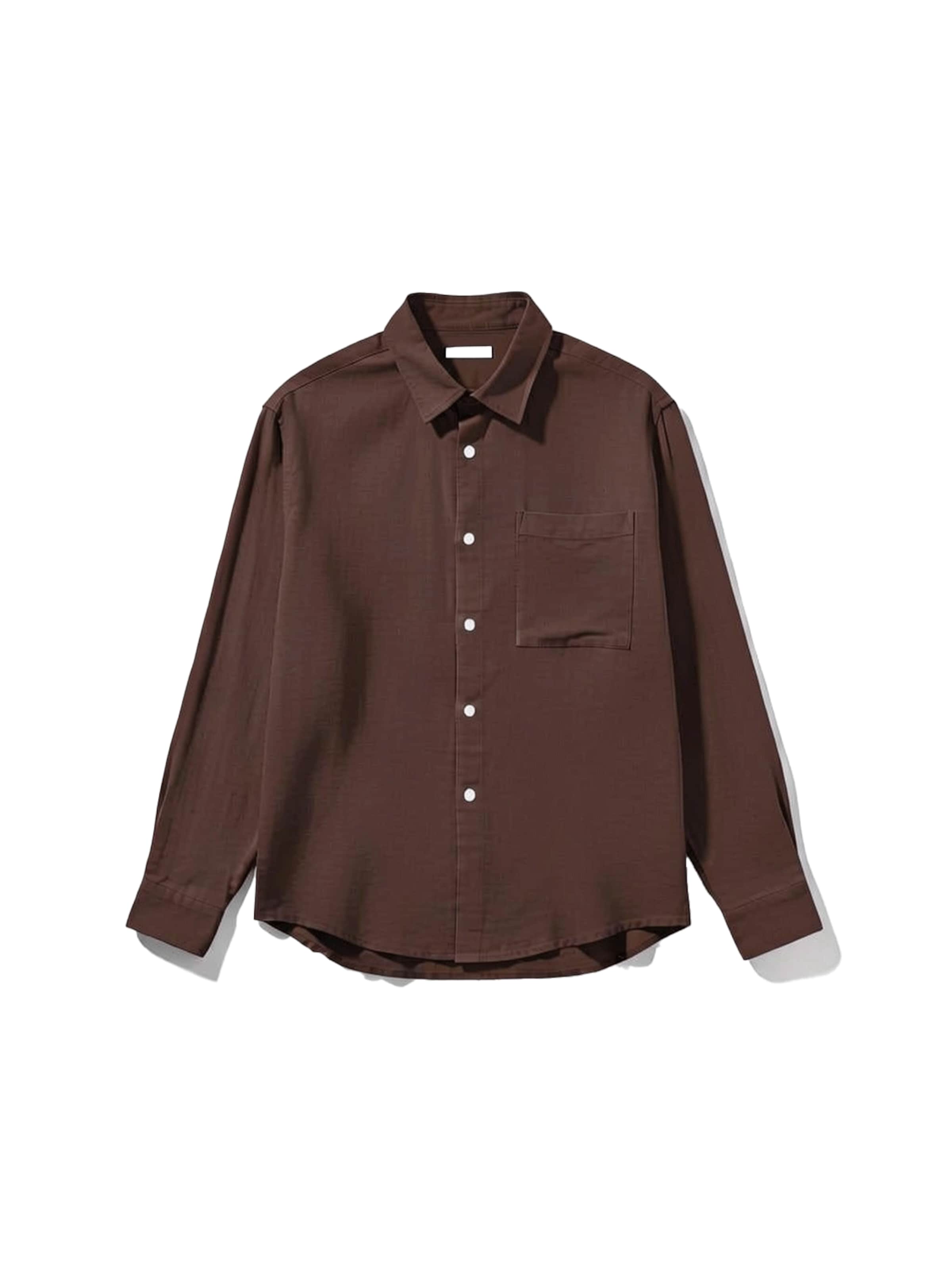 Kleidermafia Shirt in de kleur Bruin, Productweergave