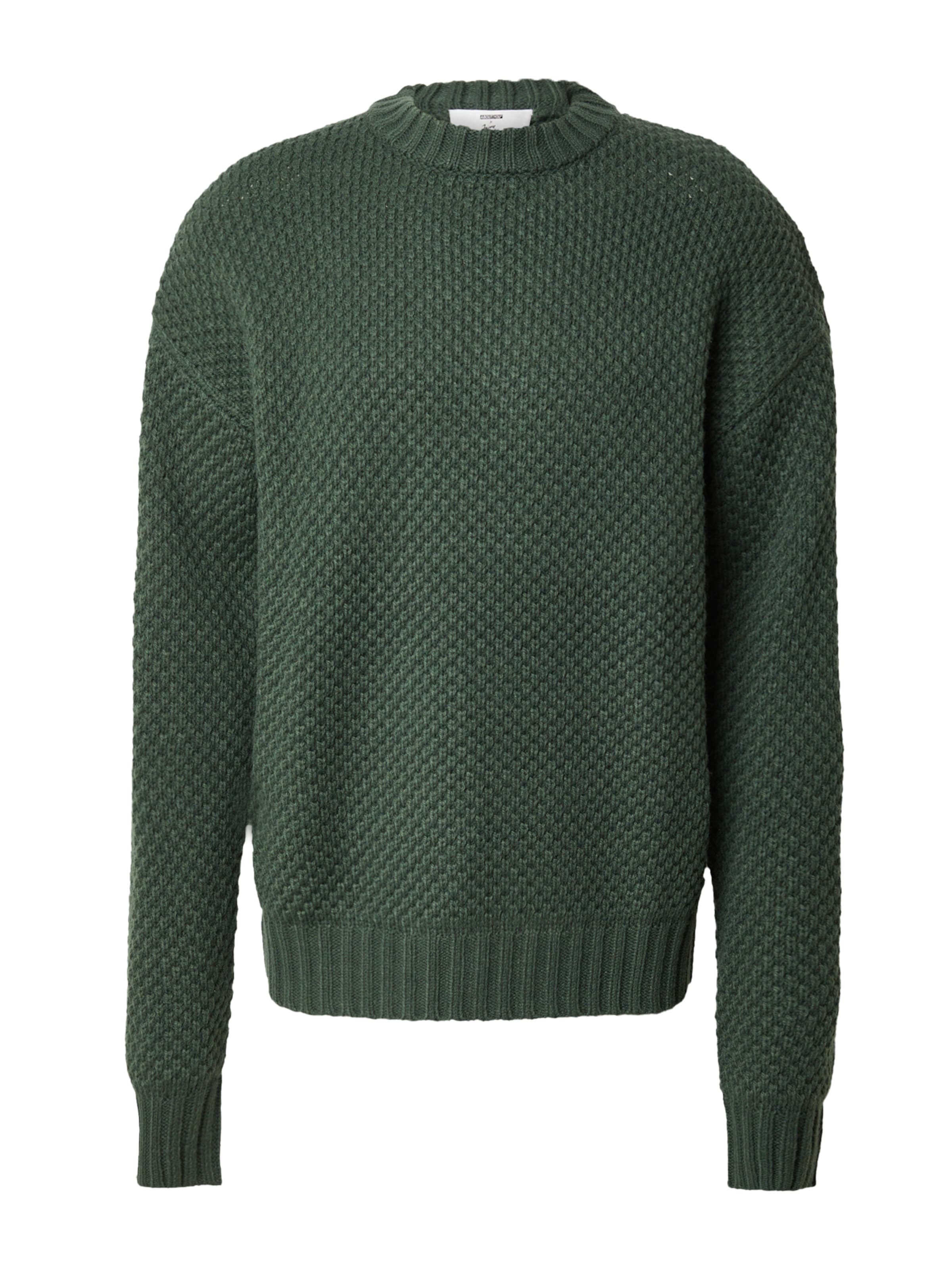 ABOUT YOU x Jaime Lorente Пуловер &#x27;Philipp&#x27; в зелено: отпред