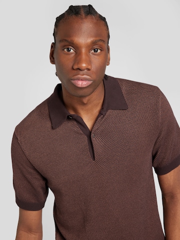 KnowledgeCotton Apparel Shirt in Brown