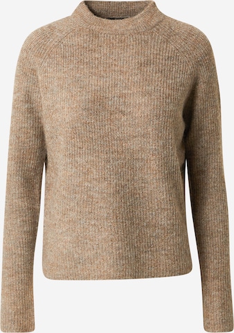 PIECES Sweater 'Ellen' in Beige: front