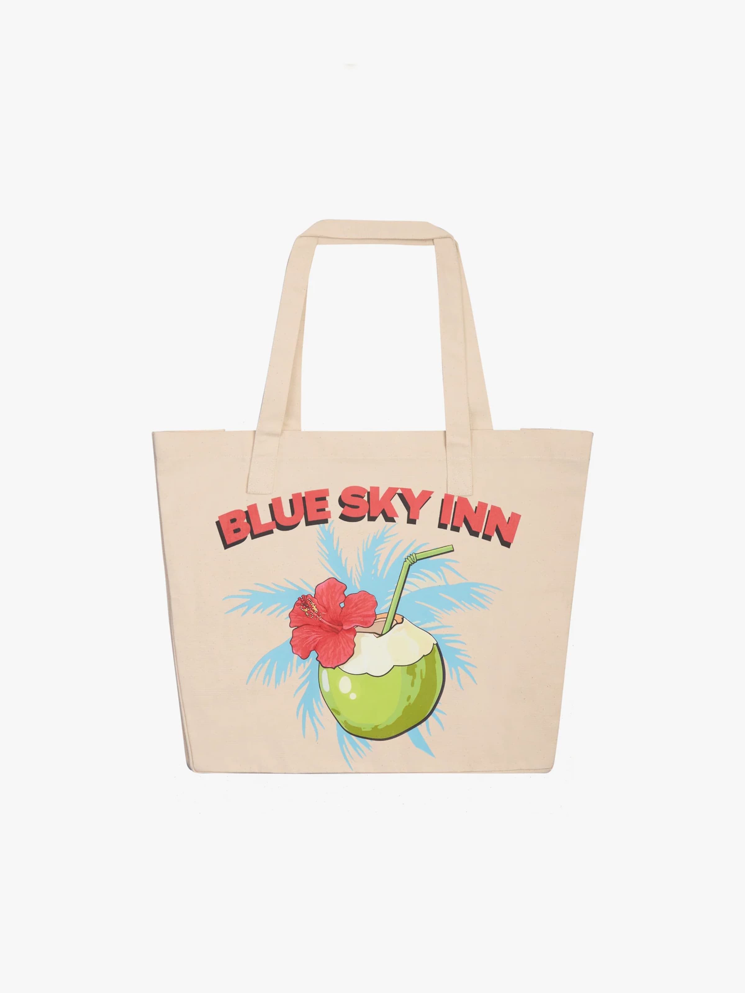 BLUE SKY INN Handtas 'Coconut Club' in Beige: voorkant