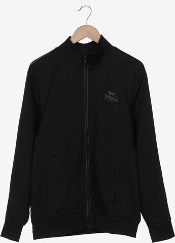 LONSDALE Sweatshirt & Zip-Up Hoodie in M in Black: front