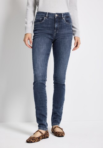 Street One Studio Skinny Jeans in Blau: Vorderseite