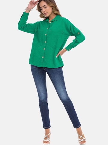 CIPO & BAXX Blouse in Groen