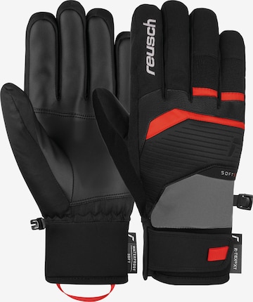 REUSCH Athletic Gloves 'Venom' in Grey: front