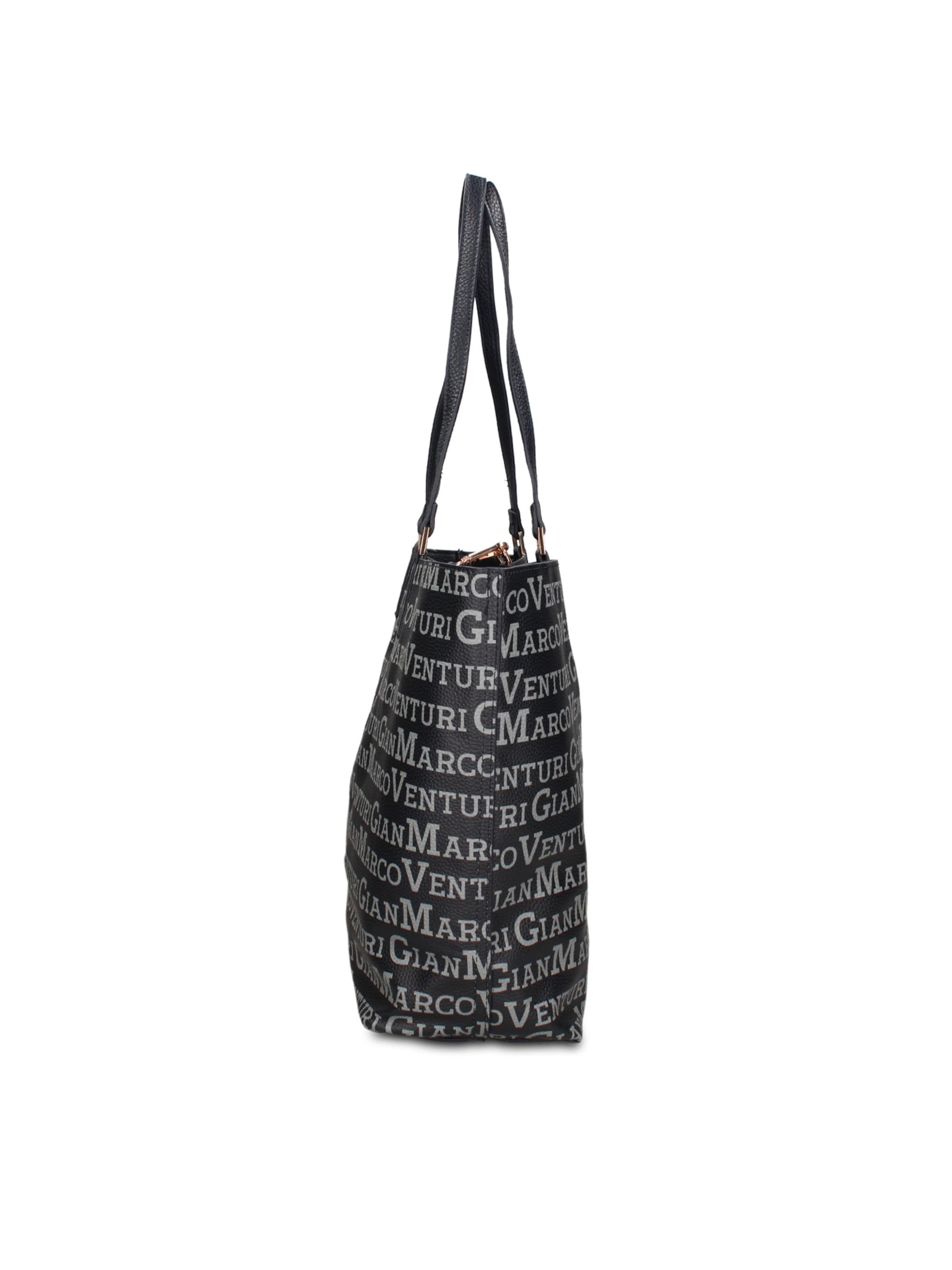 Shopper 'Shopper Elegante Pelle Vegana Gianmarco Venturi - Borsa Donna Versatile' di GianMarco Venturi in blu