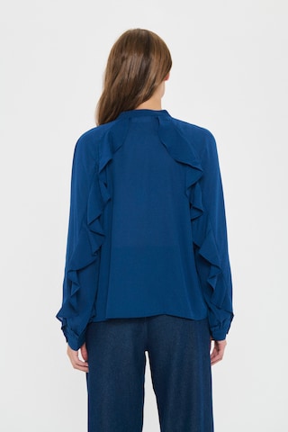 SAINT TROPEZ Blouse 'OciliaSZ' in Blue