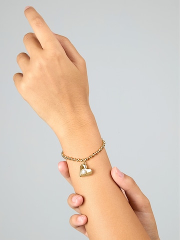 GCDS Bracelet in Yellow: front