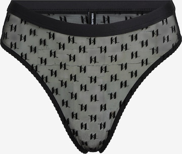 Karl Lagerfeld Alushousut värissä musta: etupuoli