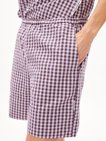 ARMEDANGELS Loosefit Shorts ' TEONAA VICHI ' in Lila