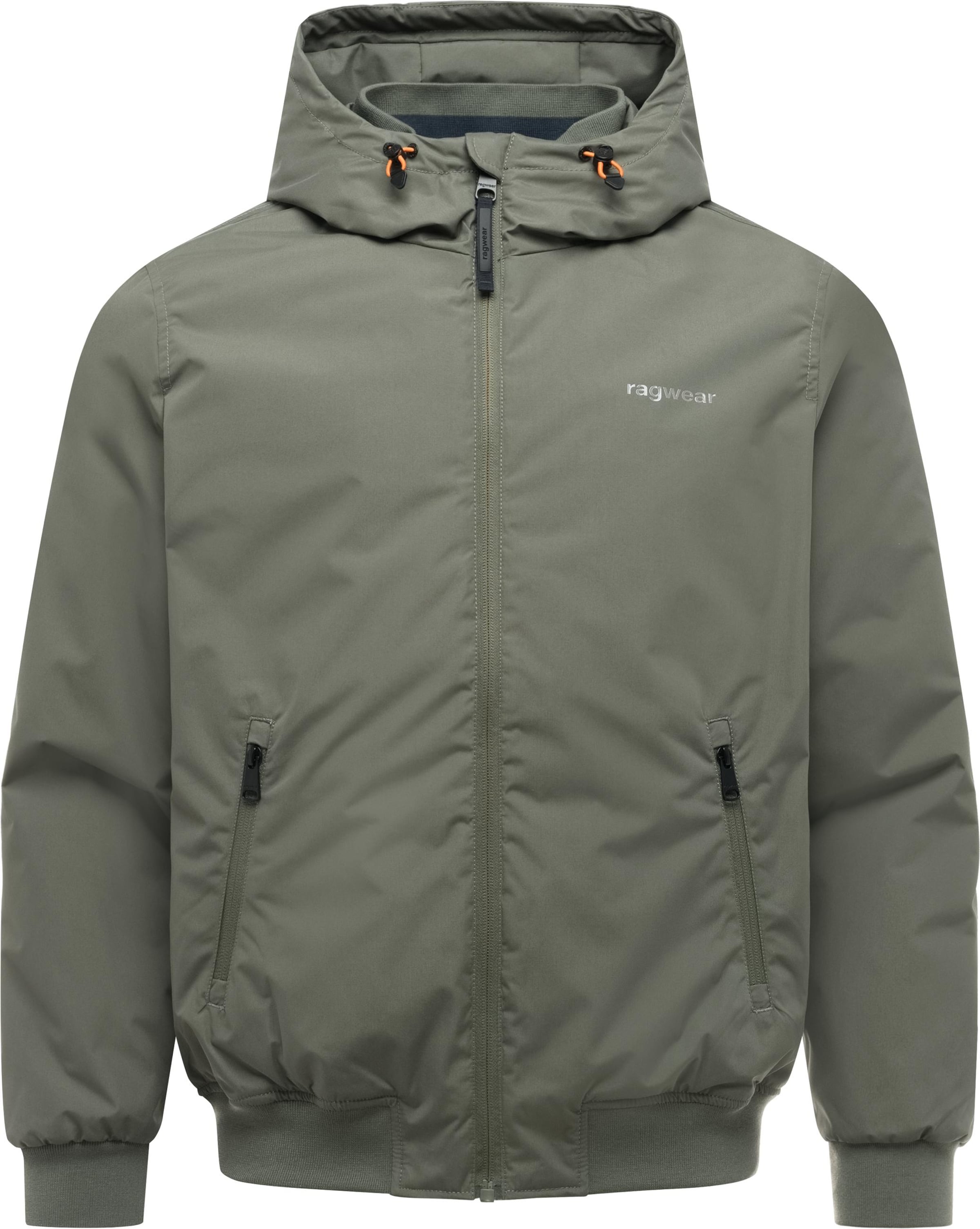 Ragwear Functionele jas 'Wesol Y' in Groen: voorkant