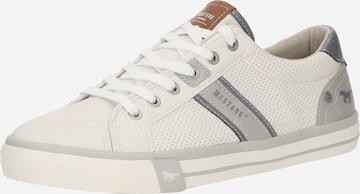 MUSTANG Sneakers in White: front