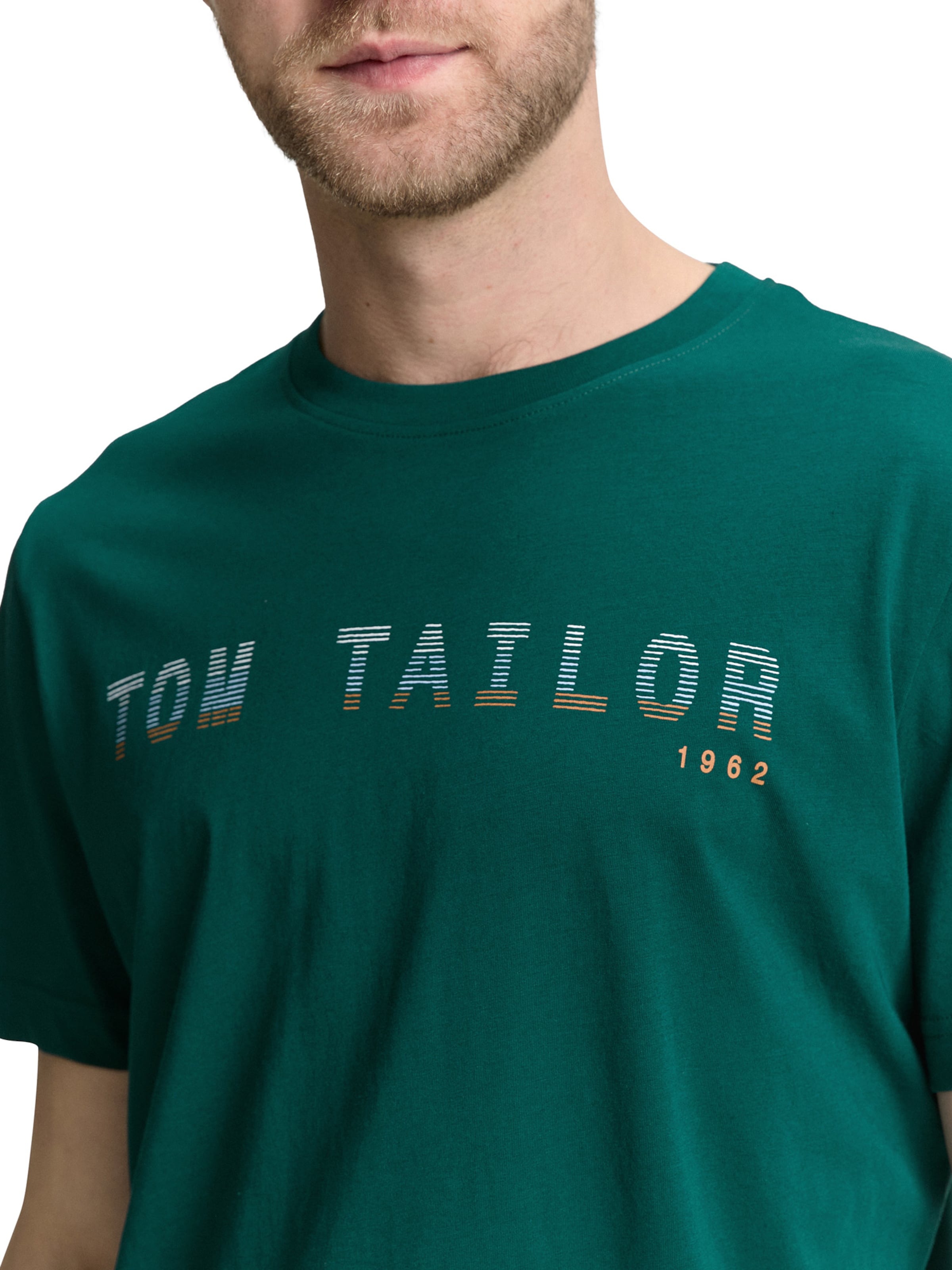T-Shirt TOM TAILOR en vert