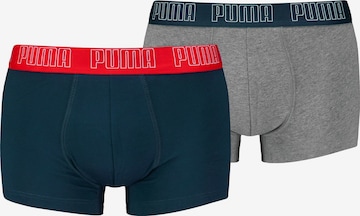 PUMA Boxerky – modrá: přední strana