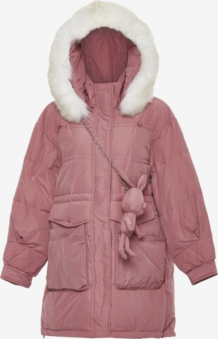 Koosh Winter Jacket in Pink: front