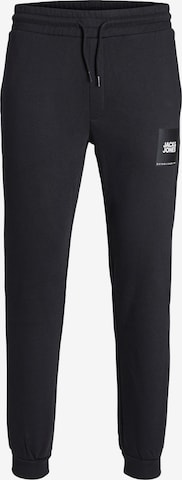 JACK & JONES - Regular Calças 'Gordon' em preto: frente