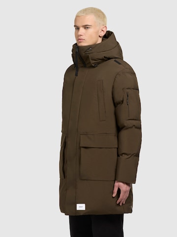 khujo Winter Coat ' CHESTER3 ' in Green