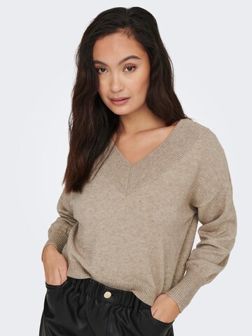 ONLY Pullover 'IBI' i beige