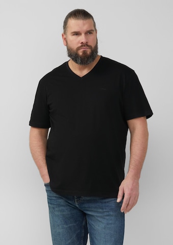 s.Oliver Shirt in Zwart: voorkant