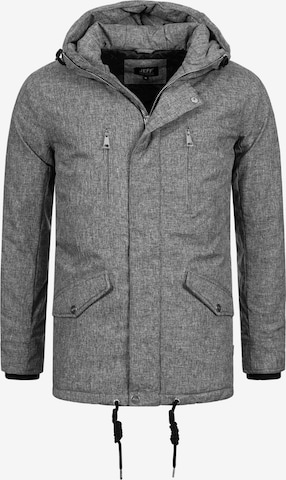 JEFF Tussenparka 'Anders' in Grijs: voorkant