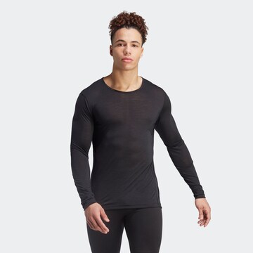 ADIDAS TERREX Performance Shirt in Black: front