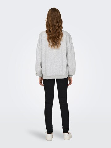 Sweat-shirt ONLY en gris