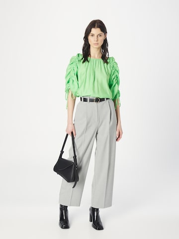 PULZ Jeans Blouse 'MARGOT' in Green