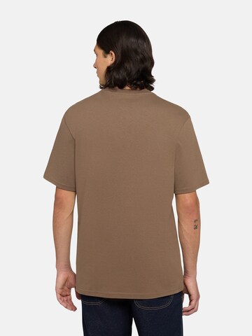 DICKIES Футболка 'Summerdale' в Коричневый