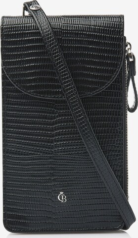 Borsa a tracolla di Castelijn & Beerens in nero: frontale